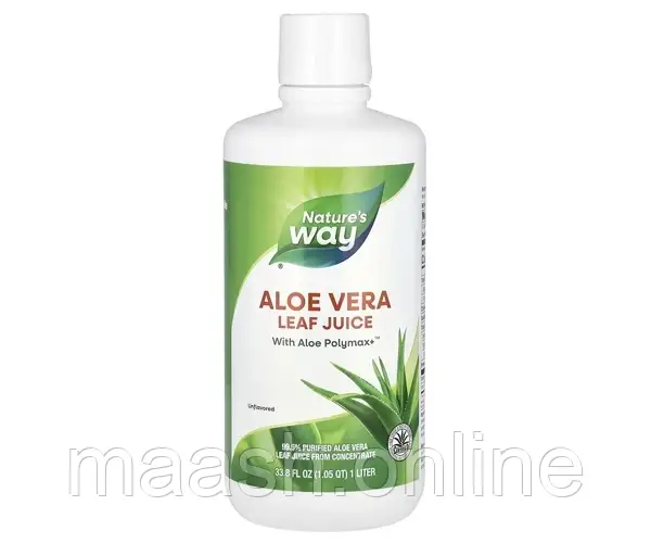 Сік Алое Вера Aloe Vera Leaf Juice Nature's Way, 1000мл