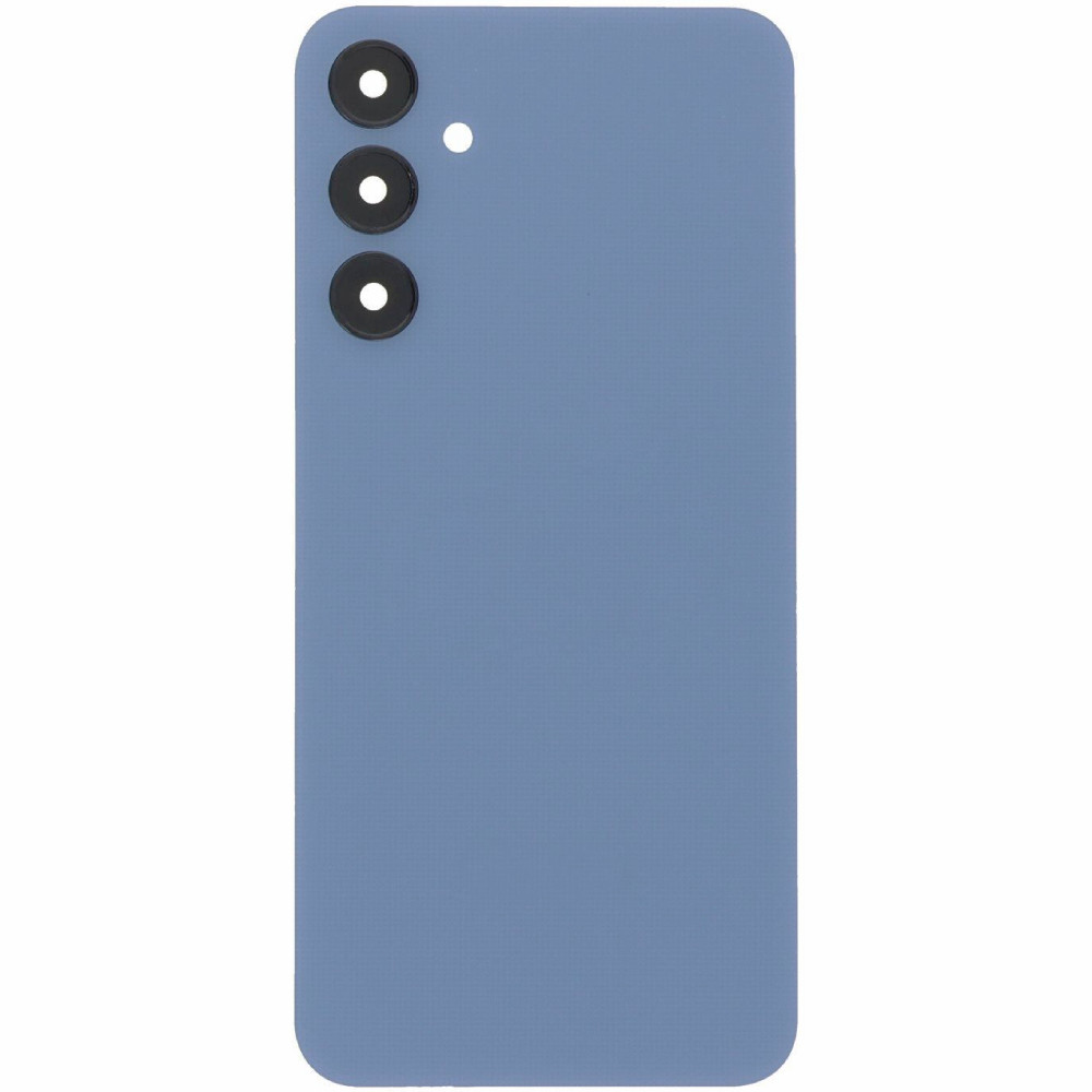 Задня кришка Samsung A256 Galaxy A25 синя, Optimistic Blue + скло камери