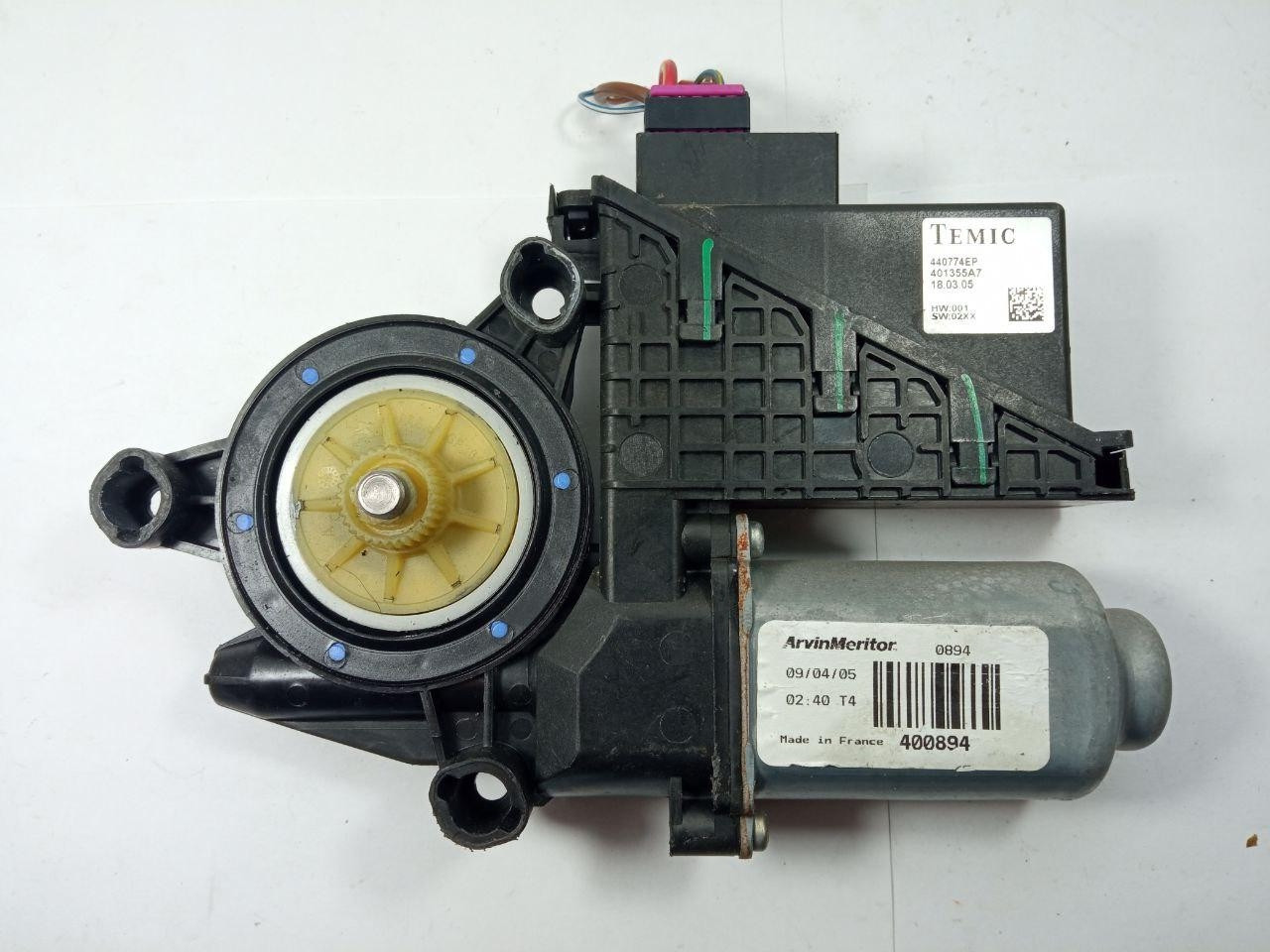 Мотор склопідйомника Volkswagen Temic 6Y2959801 / MR6 / 400894D