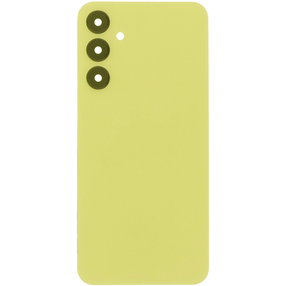 Задня кришка Samsung A256 Galaxy A25 жовта, Personality Yellow + скло камери