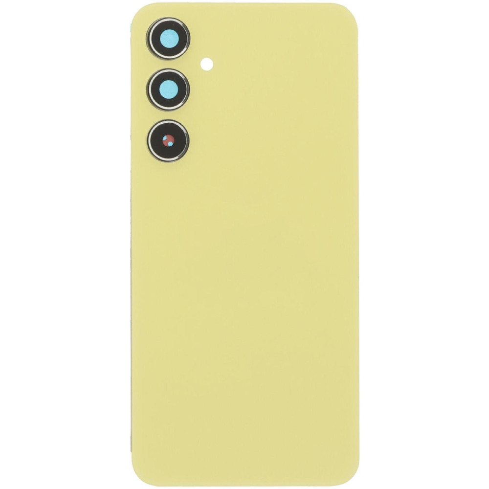 Задня кришка Samsung A556 Galaxy A55 жовта, Lemon + скло камери