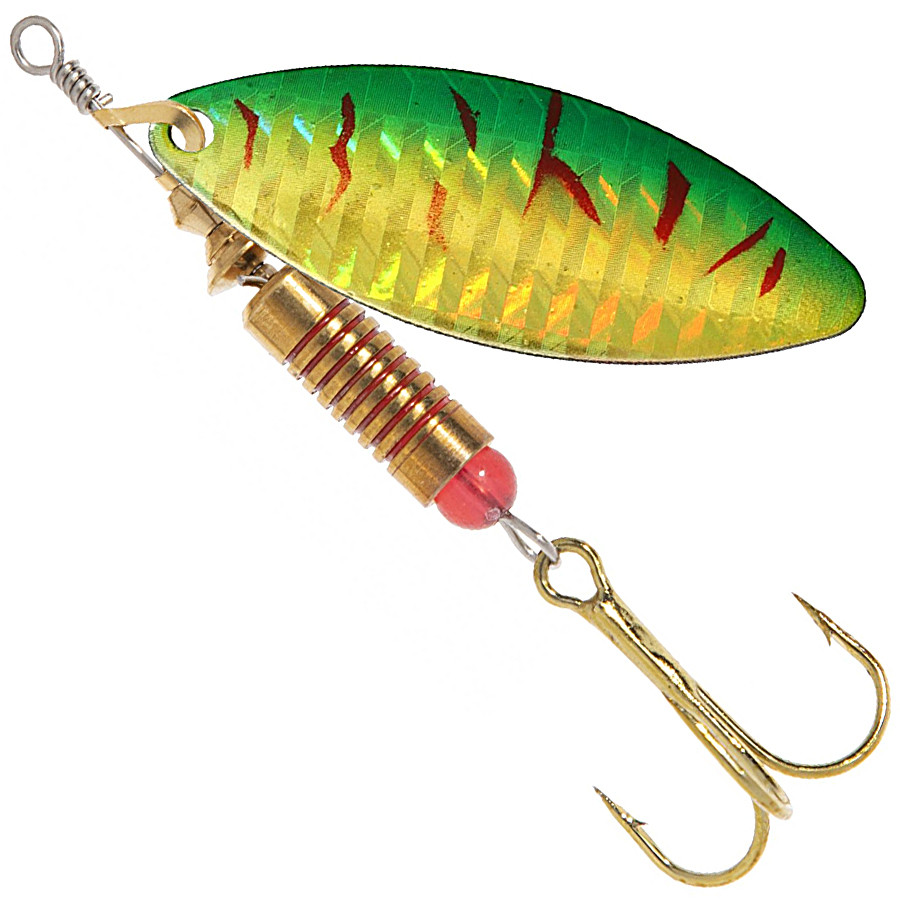 Блешня-вертушка Mikado Stream No 2 8 г silver/66 HOLO, фото 1