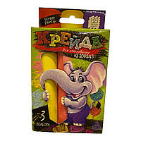 Крейда кольорова JUMBO Набір 3 шт MEL-01-01U Danko Toys