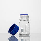 Банка 100 мл з гвинтовою кришкою та поділками, світле скло, фото 3