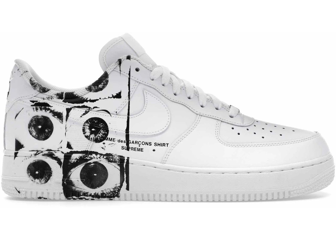 Кросівки Nike Air Force 1 Low Supreme Comme des Garcons Shirt - 923044-100