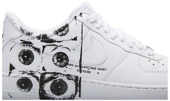 Кросівки Nike Air Force 1 Low Supreme Comme des Garcons Shirt - 923044-100, фото 4