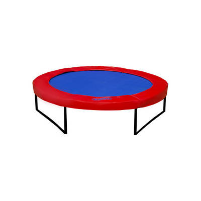 Батут Premium 244 без захисної сітки на вулицю (червоний), ТМ Kidigo (222720)