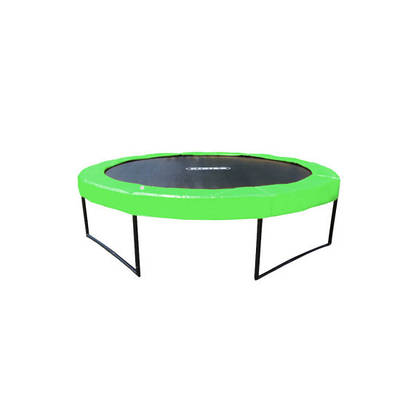 Батут Premium 244 без захисної сітки на вулицю (зелений), ТМ Kidigo (222720)
