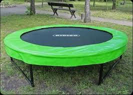 Батут Premium 304 без захисної сітки на вулицю (зелений), ТМ Kidigo (222724)