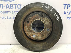 Диск тормозной передний Nissan Tiida C11 1.6 БЕНЗИН HR16 2004 (б/у)