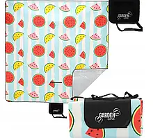 Складний килимок,коврик для пікніка 200x200 см Garden Line RUG5776 водонепронекний