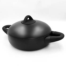Жарівня Pepper Чорна перлина PR-2243 24 см 2.5 л чорна