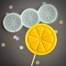 Силіконовий молд для льодяників "Ділка 3"