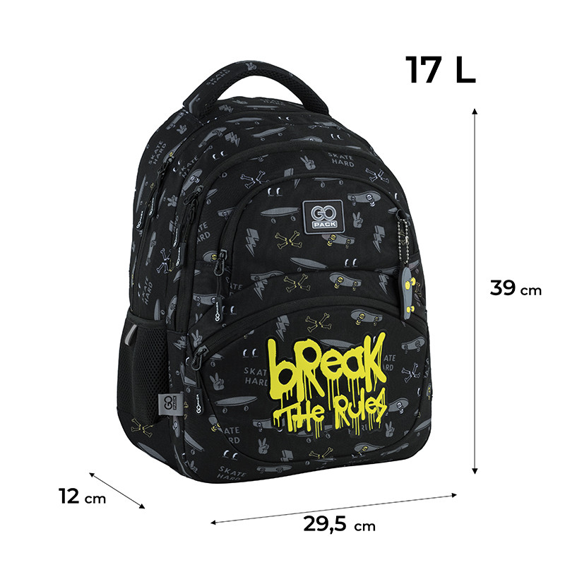 Рюкзак GoPack Education GO25-175M-6 Break The Rules