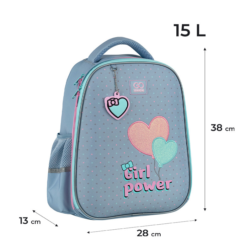 Рюкзак GoPack Education напівкаркасний GO25-165M-1 Girl Power