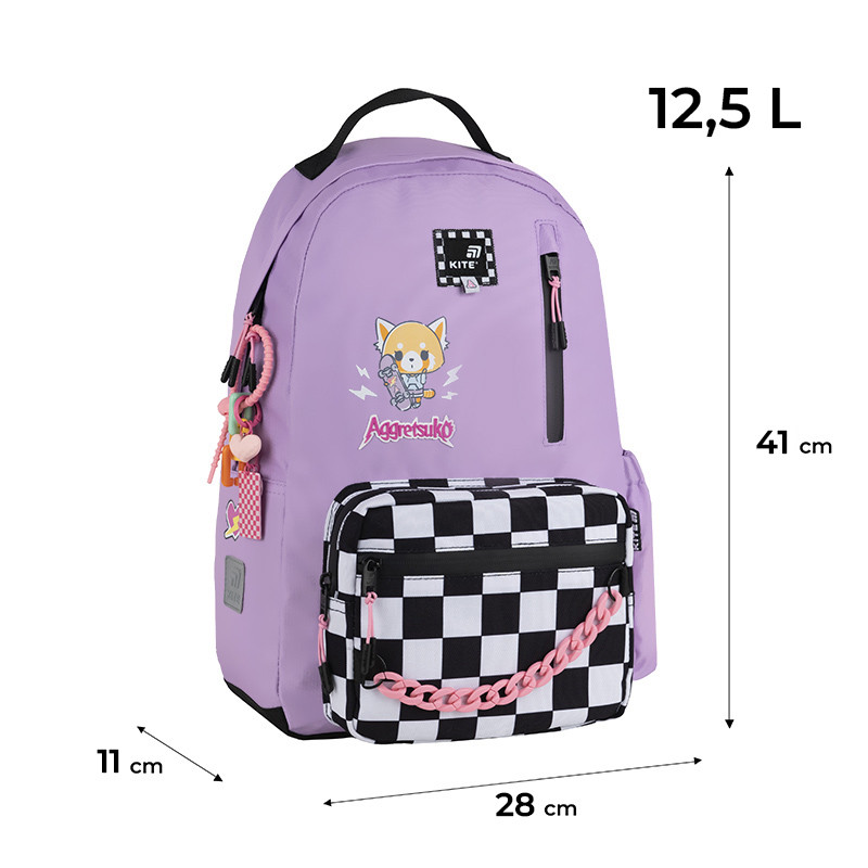 Рюкзак Kite Education teens AR25-949M Aggretsuko