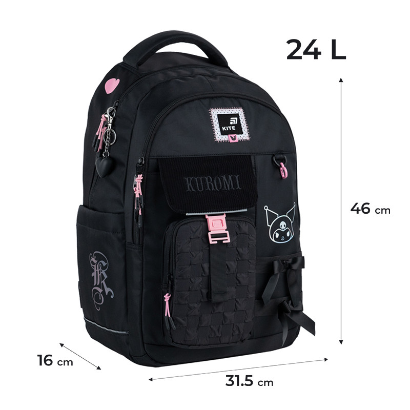 Рюкзак Kite Education teens HK25-2597L Kuromi