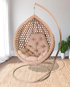 Крісло кокон Колібрі Промо Преміум — комфорт та стиль для вашої оселі, ідеальний вибір для відпочинку та релаксації на вулиці