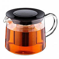 Чайник заварювальний скляний Арні з металевим фільтром, Olens 600 мл
