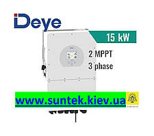 Гібридний інвертор Deye SUN-15K-SG01HP3-EU-AM2 ВИСОКИЙ ВОЛЬТАЖ