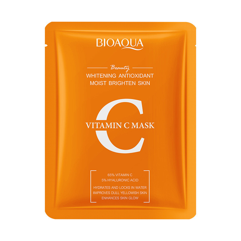 Тканинна маска для обличчя з вітаміном C BIOAQUA Vitamin C 25 г