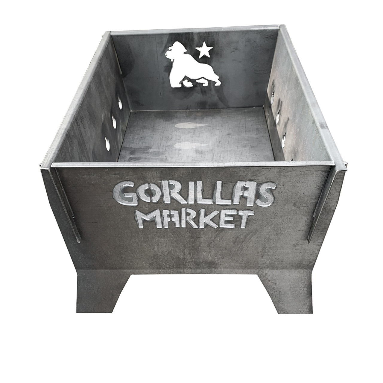 Мангал розкладний для шашлику Gorillas BBQ 2 мм MNG2