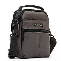 PODIUM Сумка Чоловіча Планшет нейлон Lanpad 3790 grey, фото 2