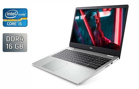 Ультрабук Dell Inspiron 5593/ 15.6" (1920x1080)/ Core i5-1035G1/ 16 GB RAM/ 256 GB SSD/ UHD, фото 1