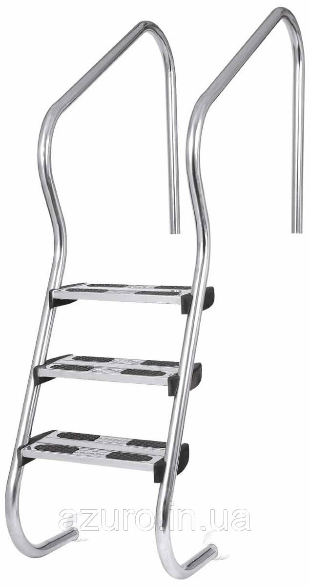Сходи для басейну Flexinox Easy Access Electropolished (3 сходинки), AISI-316