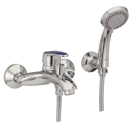 Змішувач для ванни Haiba Magic 009 із синьою ручкою (HB0697), фото 1