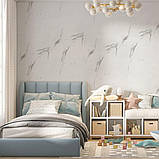 Шпалери на самоклейці 2800х500х1,5мм Білий мармур (D) SW-00001504, фото 7