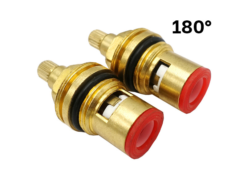 Комплект кранбукс MILLZ кут повороту 180° латунь MRS-P-054