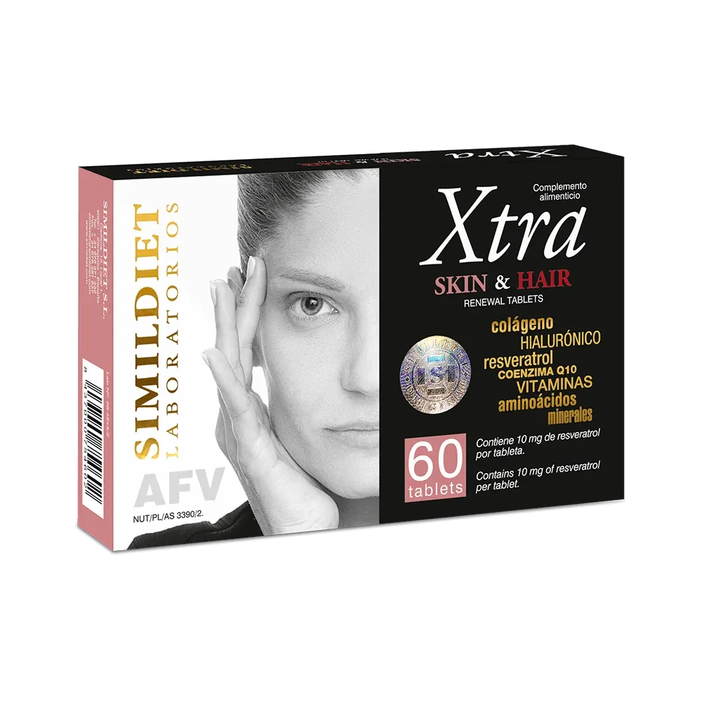 Biocyte Xtra Skin & Hair Нутрицевтик для покращення стану шкіри і волосся, 60 капсул