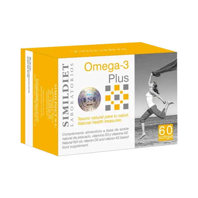 Biocyte Omega-3 Plus Нутрицевтик з Омега-3 і вітамінами Е, D3, K2 60 капсул