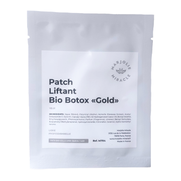 Marjolie Біоцелюлозні патчі ліфтингової дії біоботокс Gold Patch liftant Bio Botox Gold 1 саше, фото 1