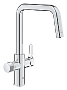 Змішувач для кухні для подавання технічної та фільтрованої води Grohe Blue Pure Eurosmart (30583000