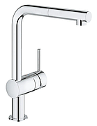 Змішувач для кухні з висувним виливом Grohe Minta (32168000)