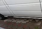 Бічні труби для Mercedes Sprinter W901/902/903/904/905 (1995-2006) Нержавіюча сталь (2 шт.), фото 5