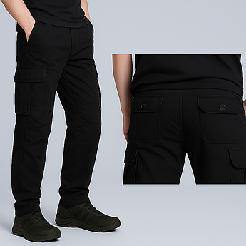 Тактичні штани карго Urban Force Чорний Розмір M