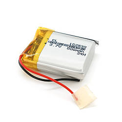 Літій-полімерний акумулятор 10*25*30mm (Li-ion 3.7В 800мА·год)