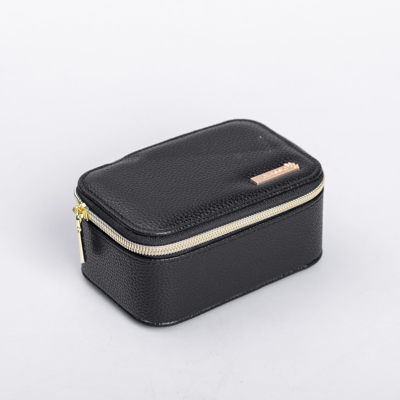 Скринька для прикрас з еко шкіри на блискавці міні органайзер для ювелірних виробів, фото 1