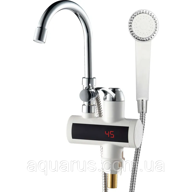 Проточний водонагрівач ZERIX ELW22-E (з індик. темп.) (ZX3079)