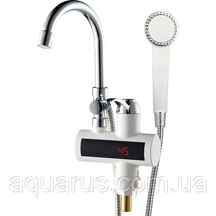 Проточний водонагрівач ZERIX ELW22-E (з індик. темп.) (ZX3079), фото 1