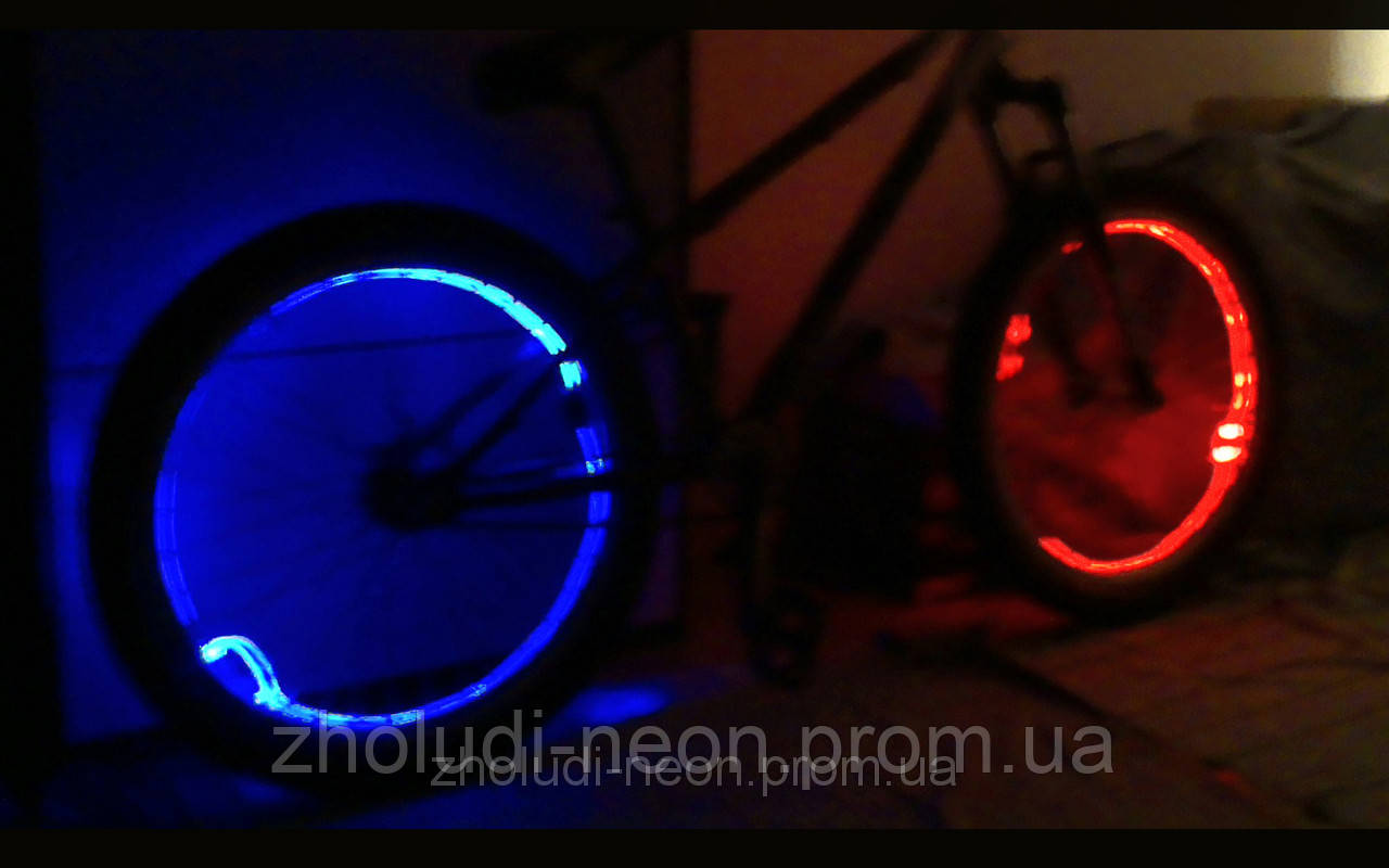 Подсветка колеса оптическим шнуром - фото 4 - id-p31679531