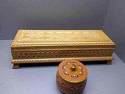 Б/К Скринька дерев'яна ручна робота