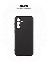 Чехол накладка ArmorStandart TPU ICON для Samsung A56 5G Camera cover Black (ARM82587), фото 4