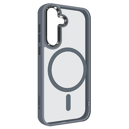 Чохол накладка ArmorStandart TPU Unit MagSafe для Samsung S25 Titanium Grey (ARM82262), фото 1