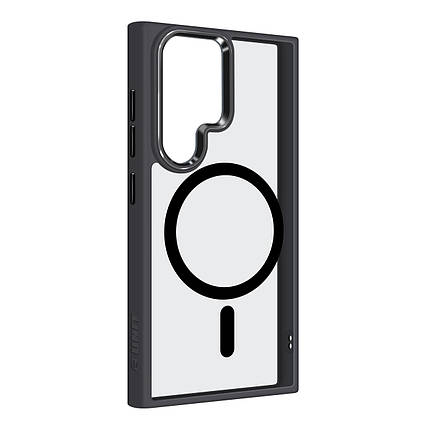 Чохол накладка ArmorStandart TPU Unit MagSafe для Samsung S25 Ultra Black (ARM82265), фото 1