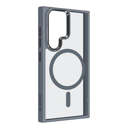 Чохол накладка ArmorStandart TPU Unit MagSafe для Samsung S25 Ultra Titanium Grey (ARM82267), фото 1