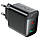 Мережевий зарядний пристрій ACEFAST A106 PD45W GaN (USB-C+USB-A) charger (EU) Black, фото 4